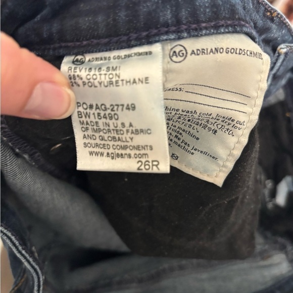 AG Adriano Goldschmied The Harper Essential Straight Jean Size 26 - Picture 3 of 7